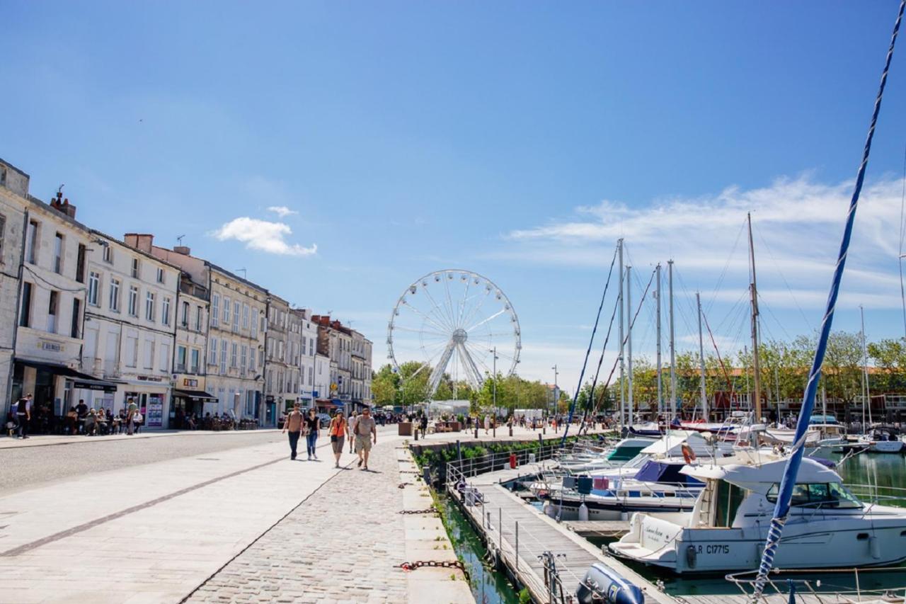 Appartement Tout Confort En Mezzanine A 20Mn A Pied Du Centre-Ville Avec Tv Et Wifi La Rochelle  Exterior photo